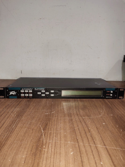 PEAVEY Autograph Midi Programmable GRAPHIC EQUALIZER - 1
