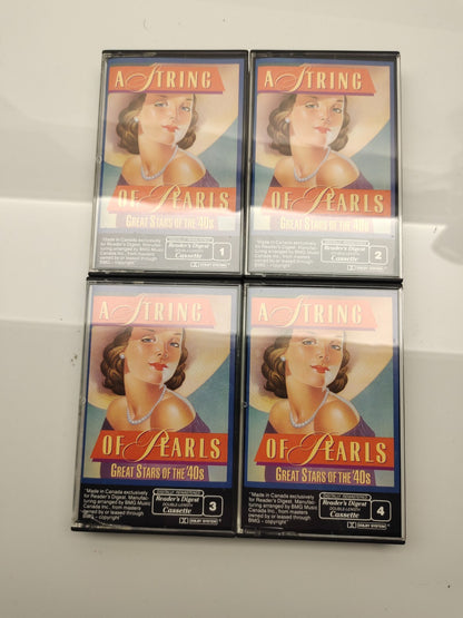 A String of Pearls: Great Stars of the 40s - Reader’s Digest Cassette Tapes