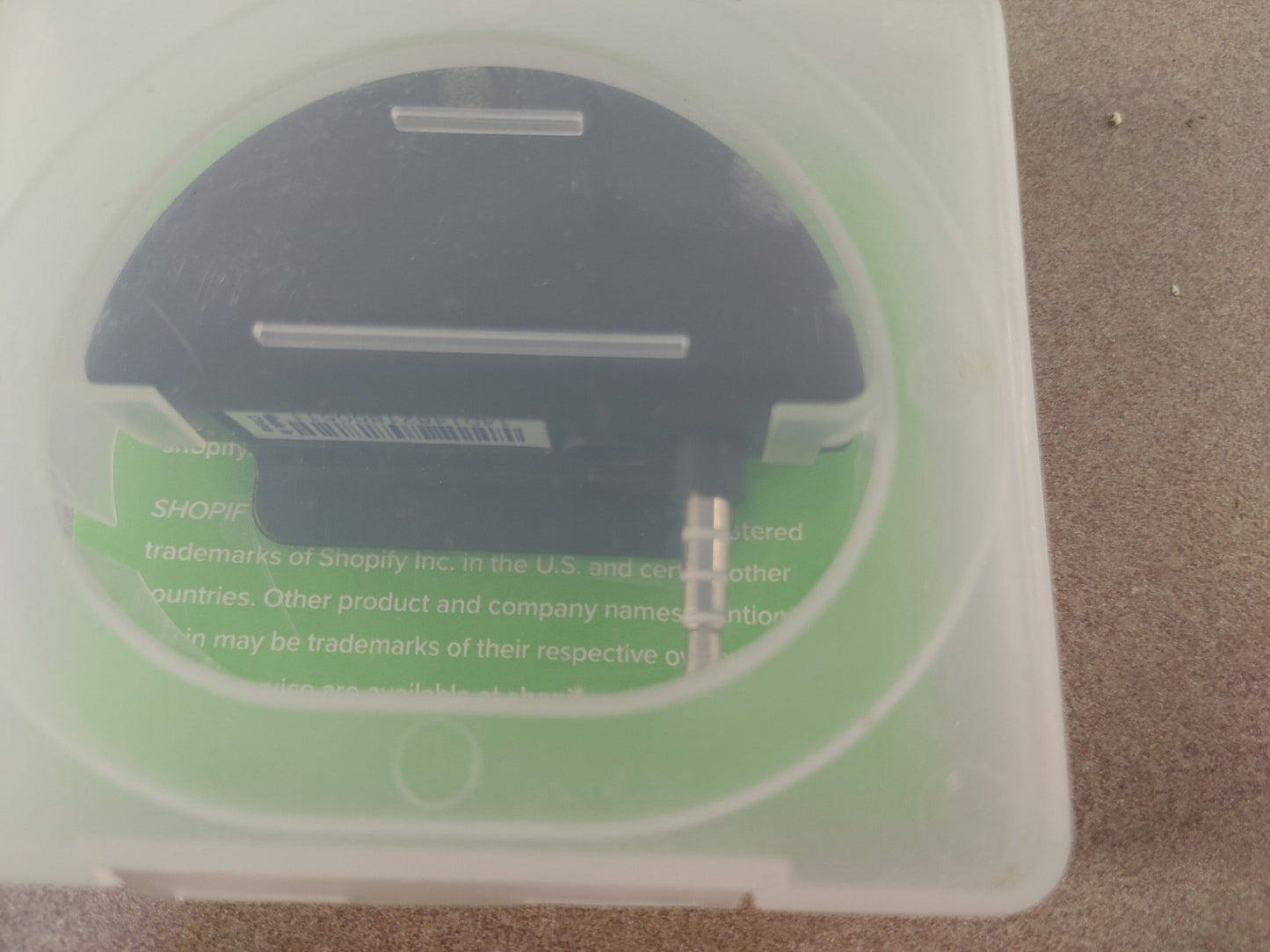 BRAND NEW IN BOX Shopify Card Reader w/ 3.5mm plug for Smartphones - Black