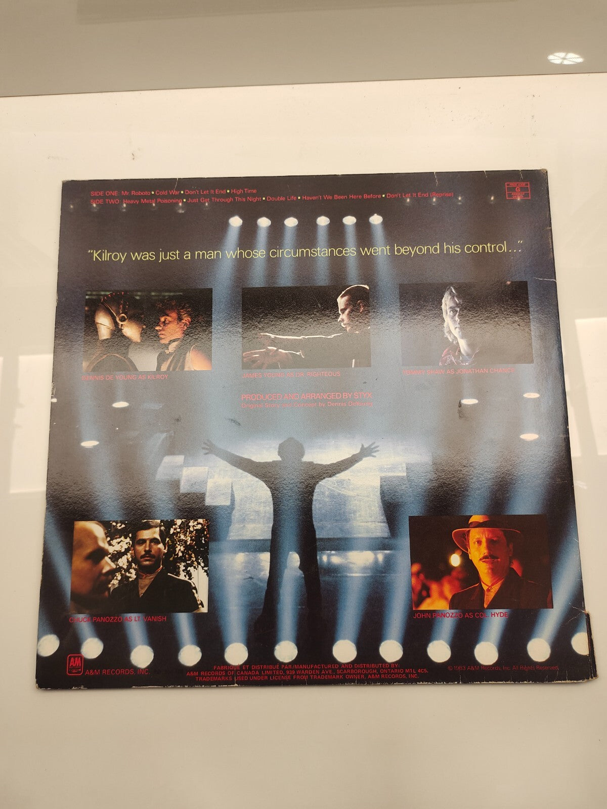 STYX Kilroy Was here Vinyl Record
