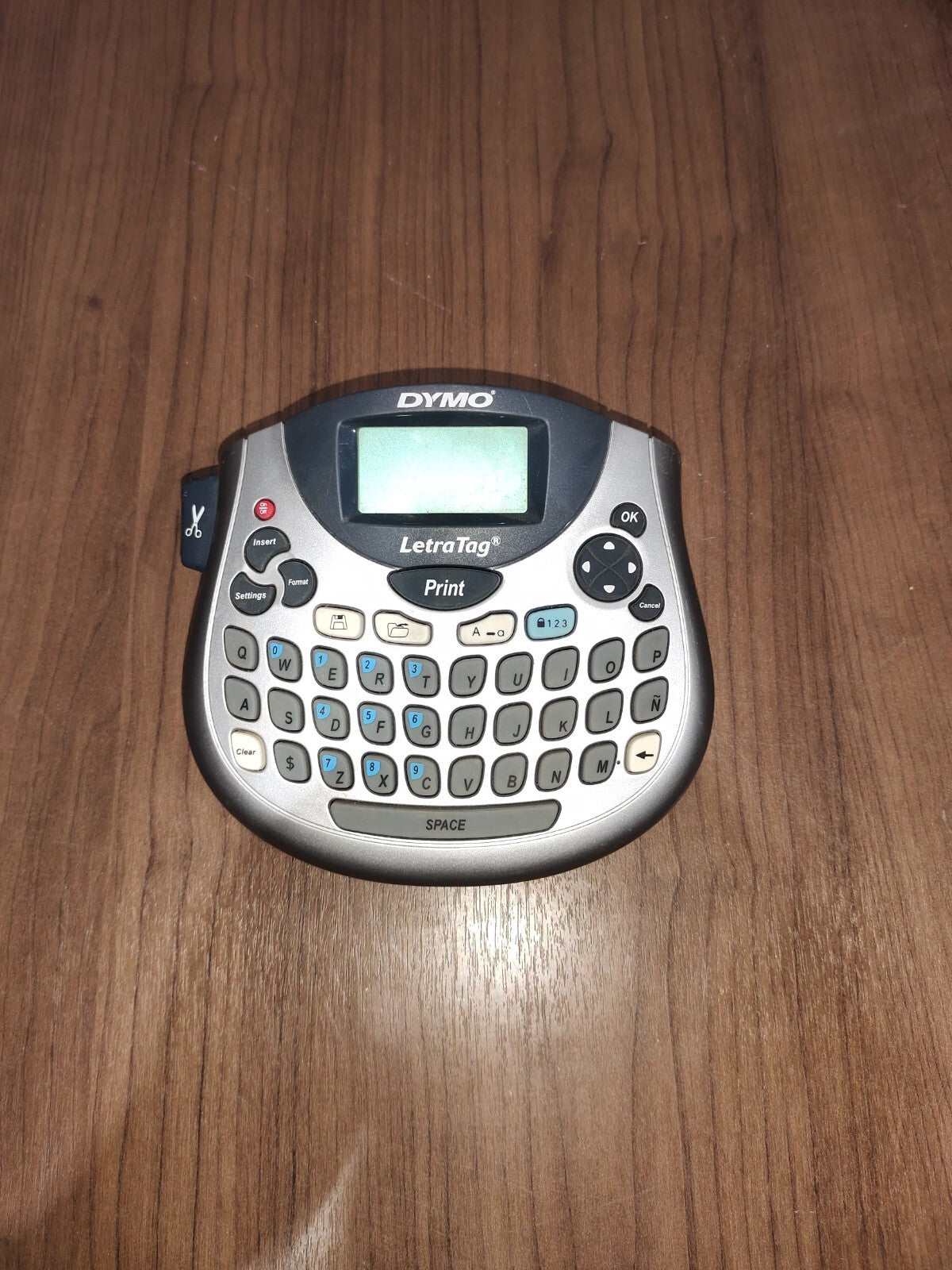 DYMO LetraTag PORTABLE HANDHELD LABEL MAKER QWERTY Sticker Printer - Untested