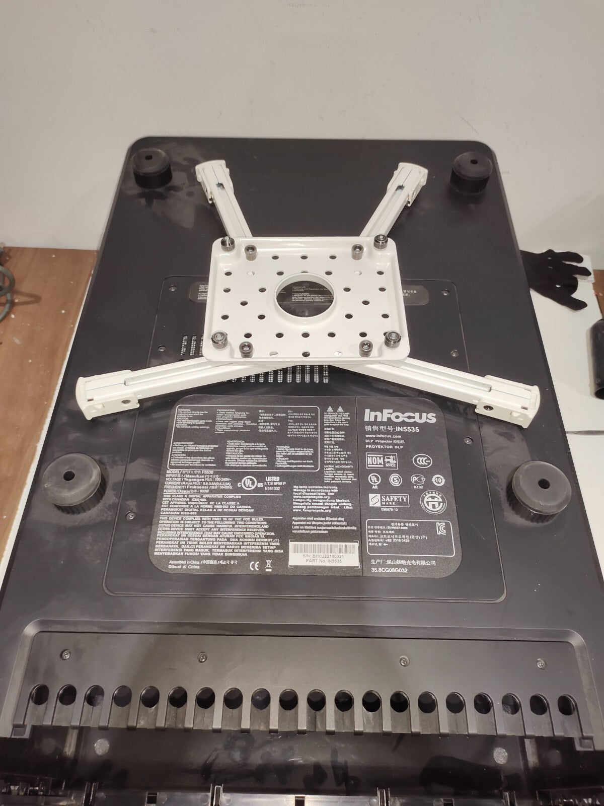 INFOCUS C448 IN134UST IN3128HD IN3126 F5530 DLP PROJECTOR