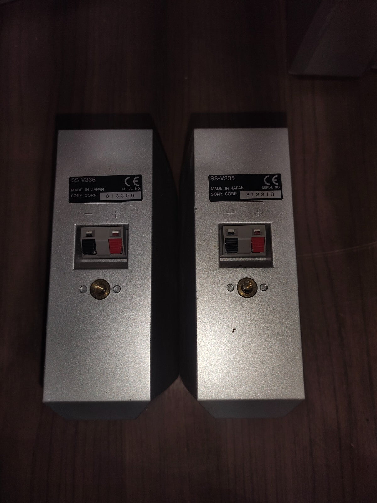5 Sony Home Theater Speakers (4) SS-V335 and (1) SS-CN335