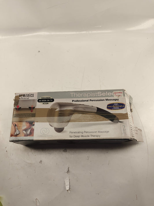 Homedics Therapist Select Professional Percussion Massager Model PA-1 Dual Head