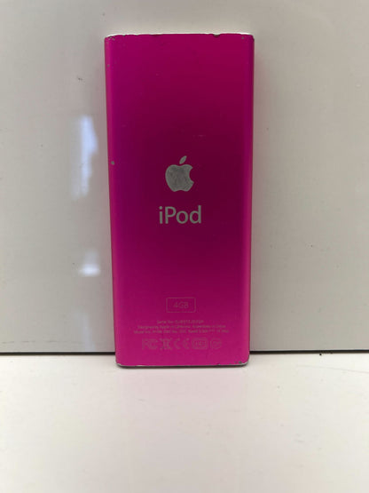 Apple iPod Nano 2nd Generation 4GB Pink A1199 Bad Screen