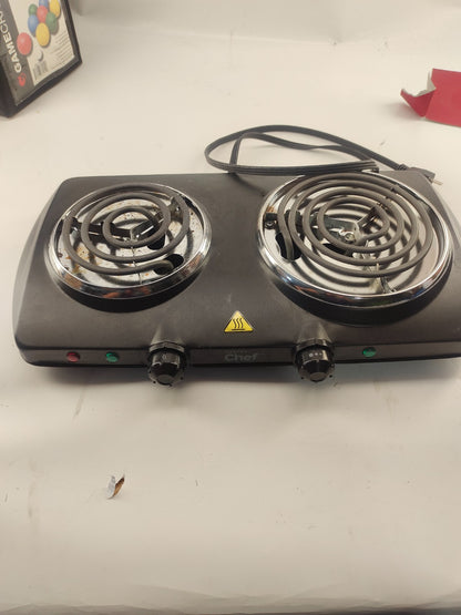 Portable Kitchen Electric Double Burner