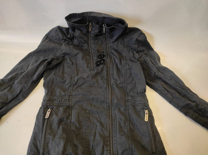 Bench Jacket S Black Fleece Lined Long Sleeve