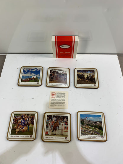 Vintage Pimpernel ACRYLIC Six Coasters
