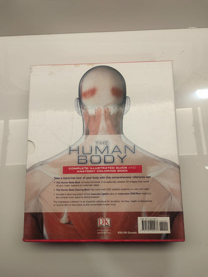 The Human Body: Complete Illustrated Guide &Anatomy Book DVD included