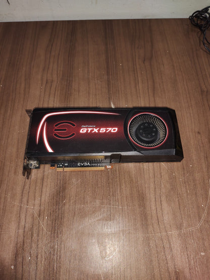 EVGA NVIDIA GeForce GTX 570 HD SC 1 GB GDDR5 PCI Express 2.0 x16 Video Card