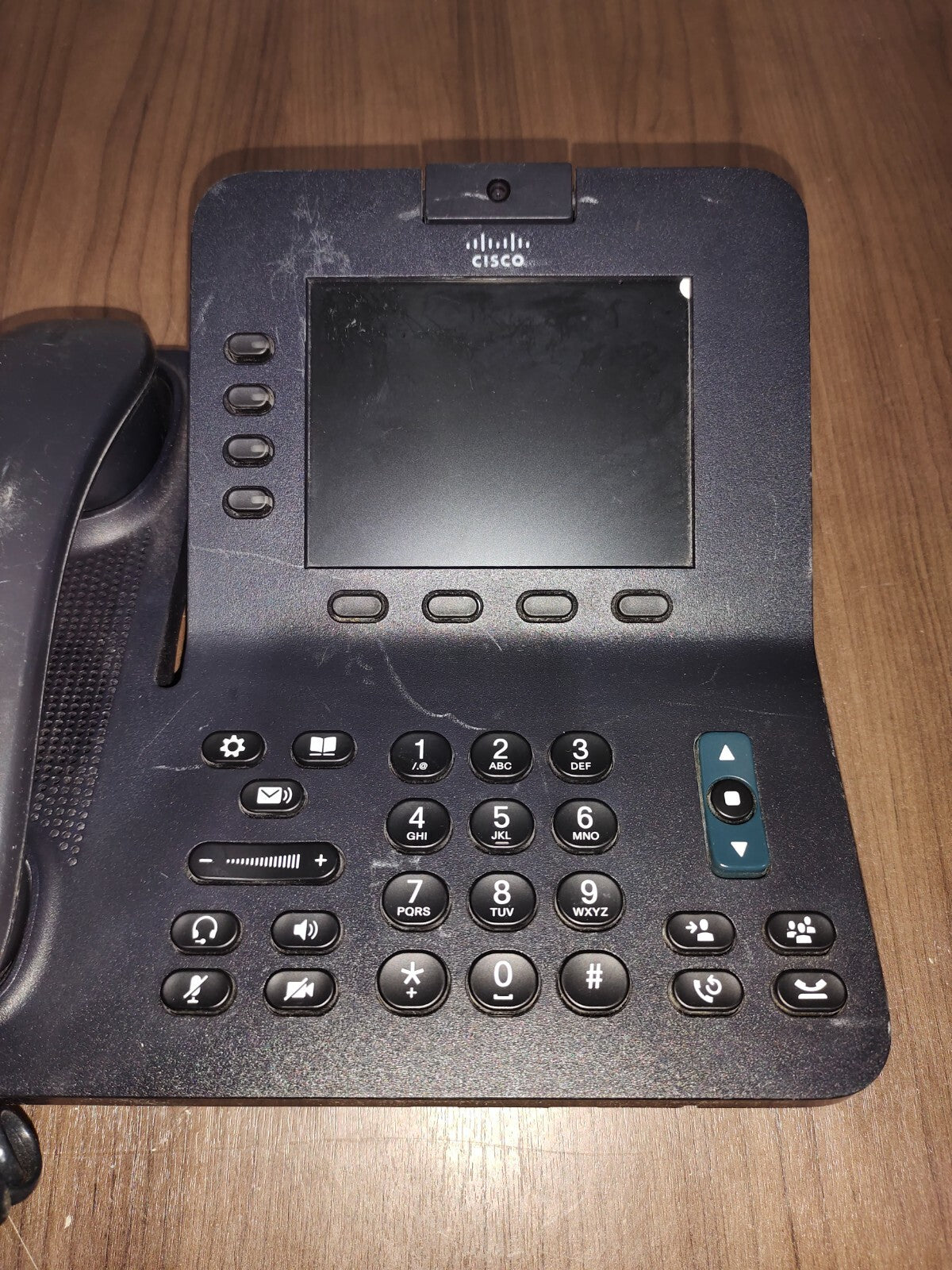 Cisco CP-8945- IP Video Conference Desk Phone Handset Voip - Black