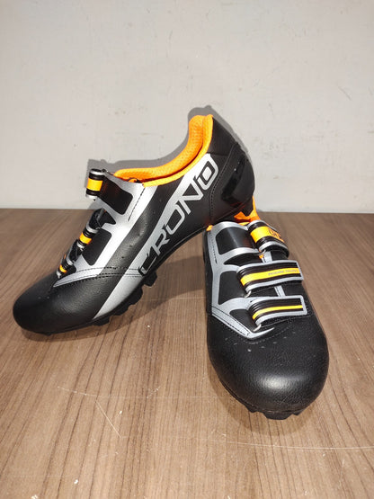 Crono MTB NYLON Black/Orange BMX Shoes - Size - 44.5 (EUR)