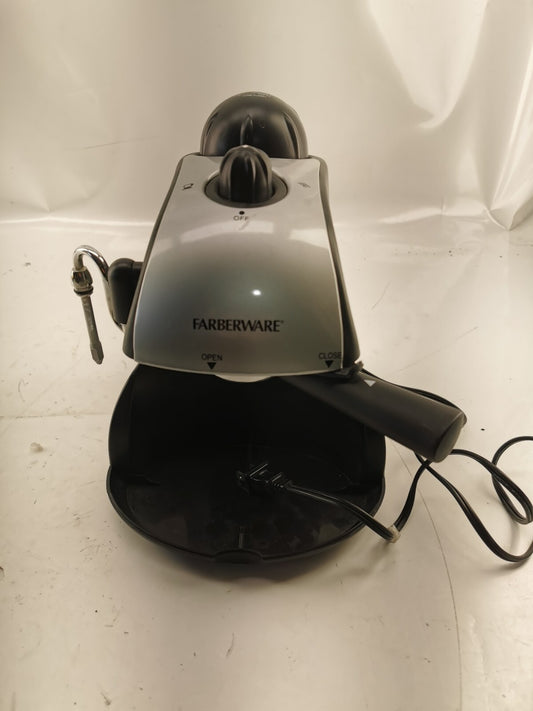 Farberware Millenium FES4B 4-Bar Steam 4-Cup Coffee Espresso Cappucino Machine,