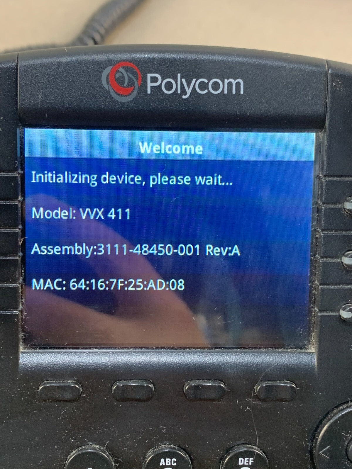 Polycom 2201-48450-001 VVX 410 12-Line IP Phone Gigabit PoE