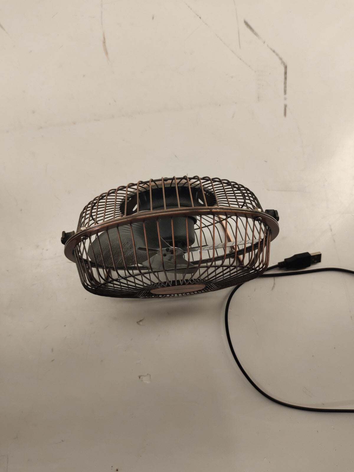 Logiix USB Retro Fan - 4 Inches Mini Desk Fan