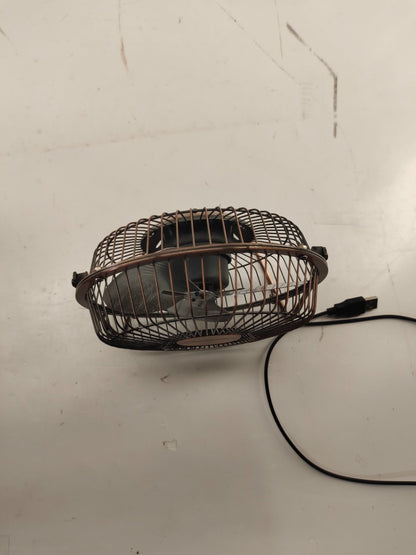 Logiix USB Retro Fan - 4 Inches Mini Desk Fan