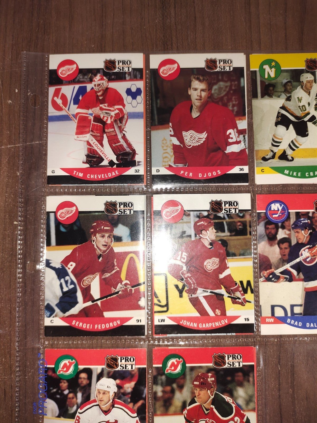 Rare Collectible NHL - Assorted Cards (Set - 11) PRO-SET - Set of 16 Cards