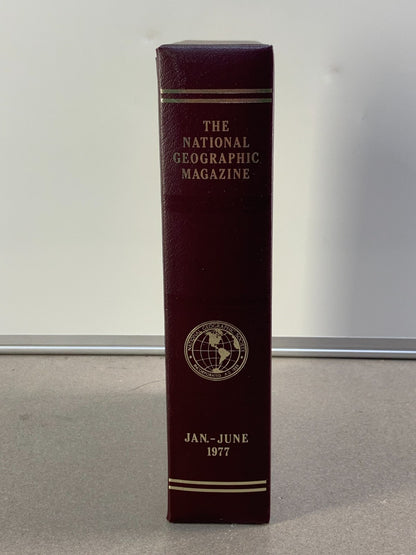 Vintage National Geographic Magazine from January to June 1977 W/ cover