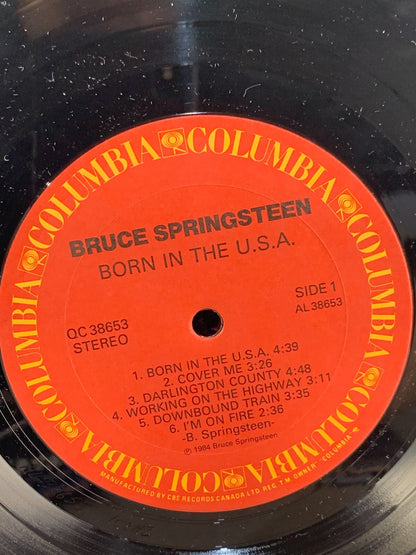 Bruce Springsteen – Born In The U.S.A. - LP Vinyl Record 1984 QC 38653