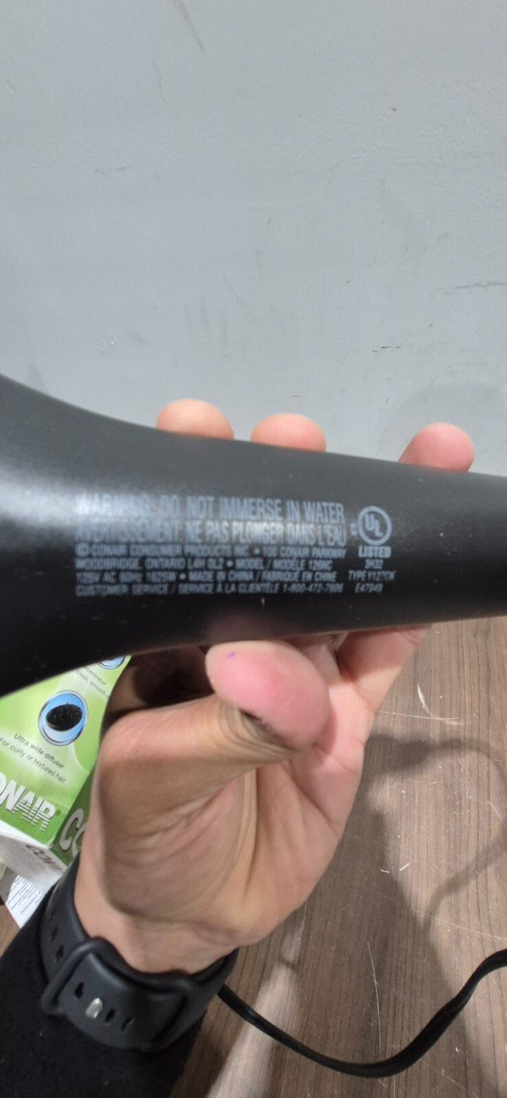 Conair - 126NC Hair Dryer