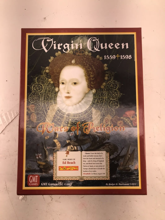 GMT Card-Driven Game Virgin Queen - Wars of Religion, 1559-1598