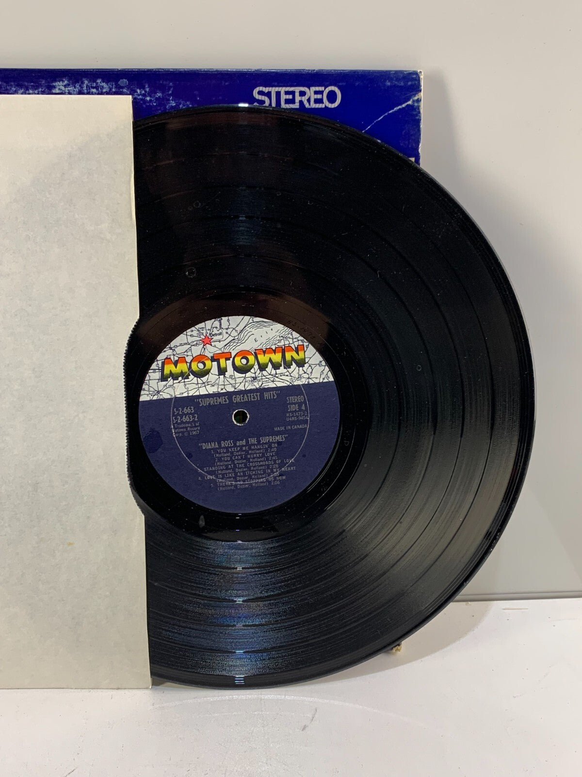 Diana Ross And The Supremes Greatest Hits MOTOWN Vinyl 1967- 2 RECORD SET