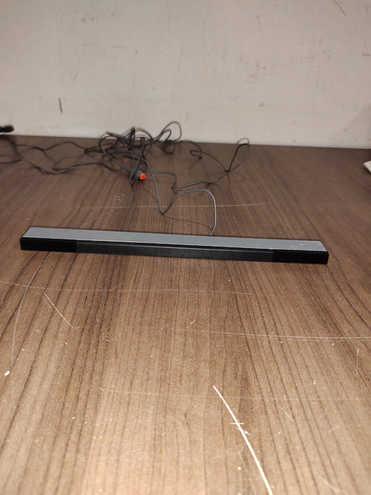 Nintendo Black OEM Sensor Bar Wired Official Part # RVL-014 For Wii & Wii U