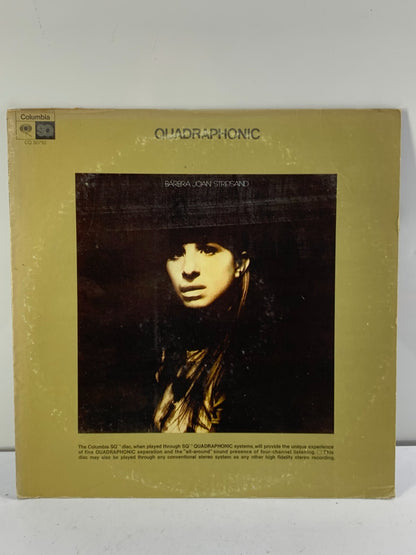 BARBRA STREISAND Barbra Joan Streisand QUADRAPHONIC COLUMBIA CQ 30792