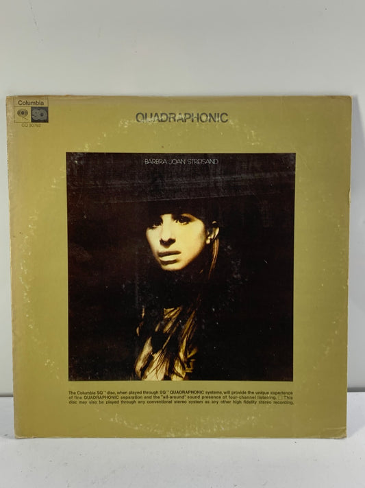 BARBRA STREISAND Barbra Joan Streisand QUADRAPHONIC COLUMBIA CQ 30792