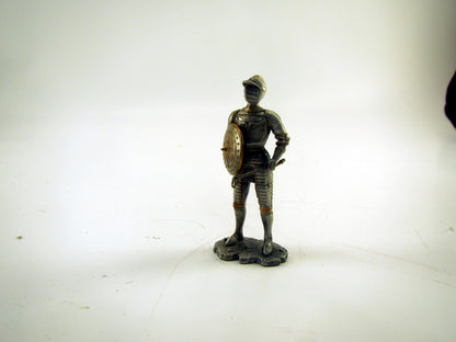 Veronese Knight Pewter Statue