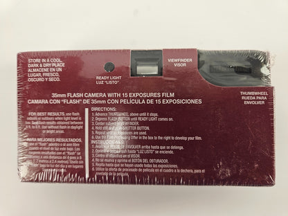 Disposable 35mm Film Flash Camera