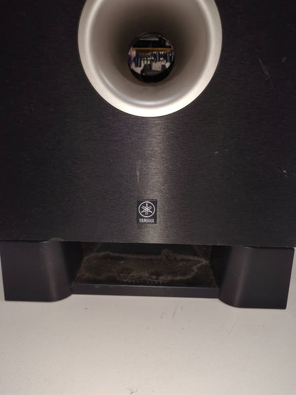 Yamaha YST-SW011 8-Inch Advanced YST and QD-Bass Max 100W Subwoofer - Black
