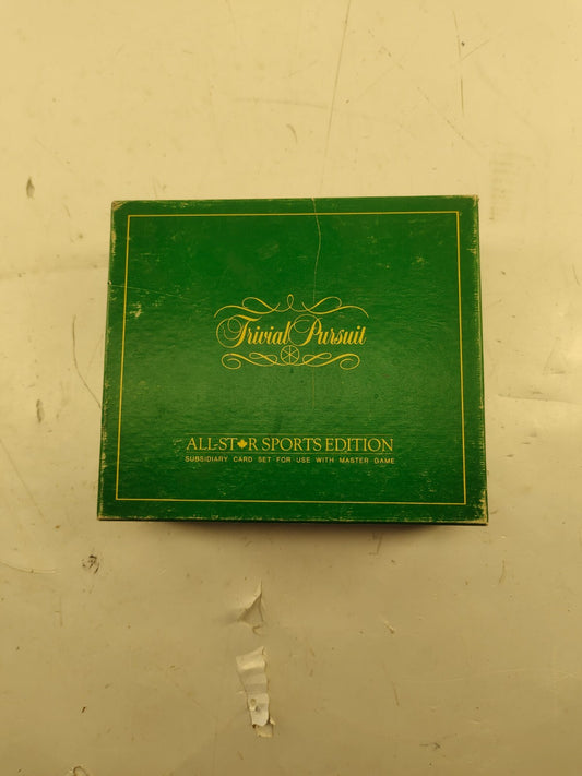 Trivial Pursuit All Star Sports Edition Card Subsidiary Set use with master game