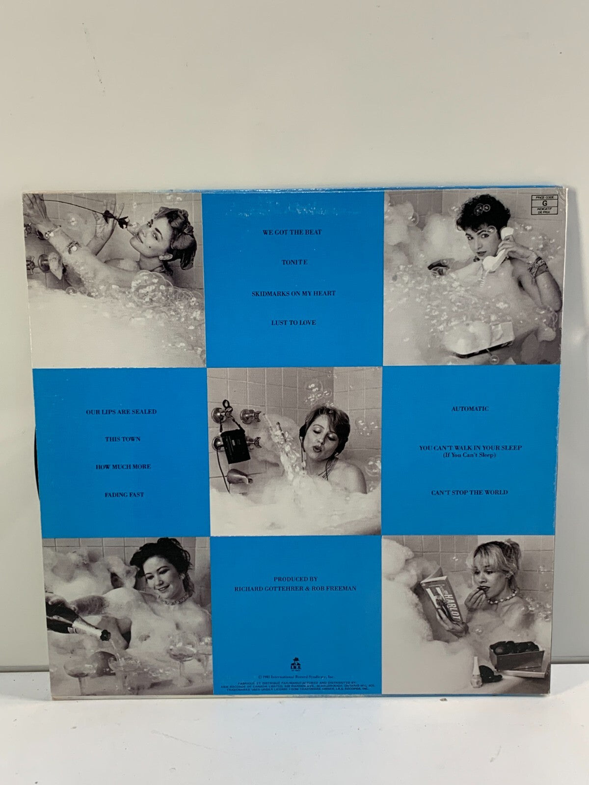 GO-GO'S "Beauty And The Beat" Original 1981 Vinyl LP IRS SP 70021