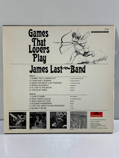 James Last Games That Lovers Play Record Album Vinyl LP. E