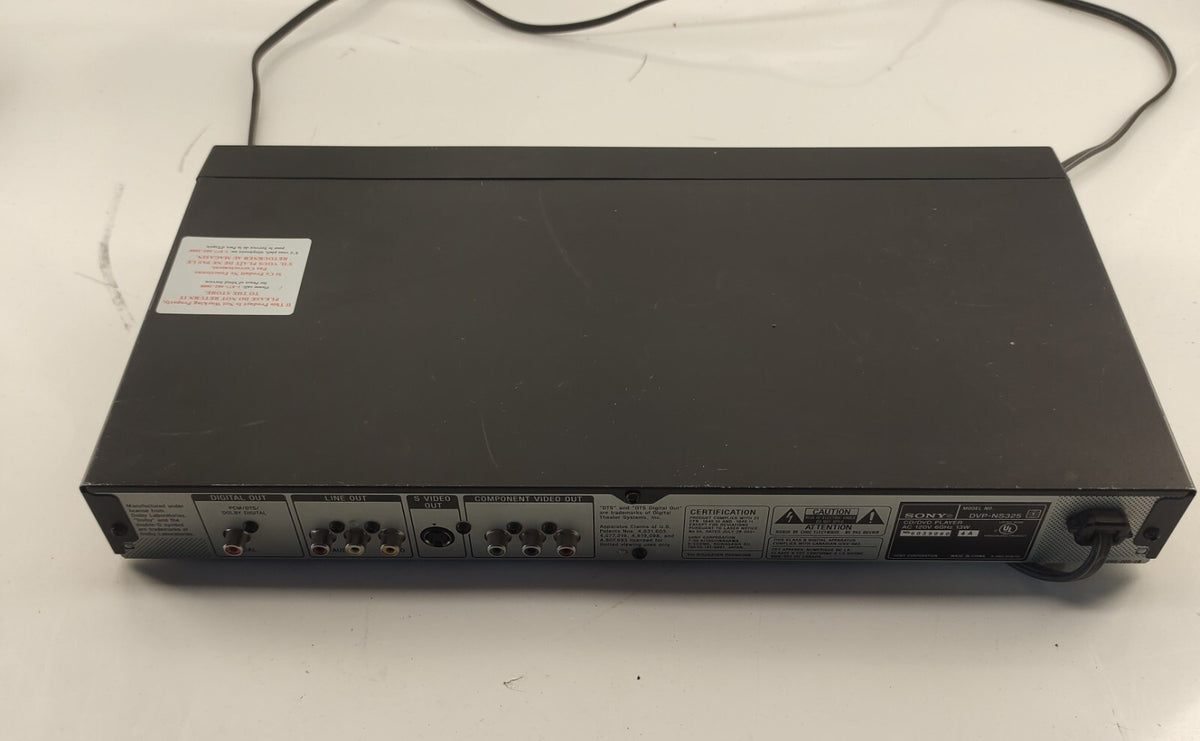 Sony DVP-NS325 DVD and CD Player