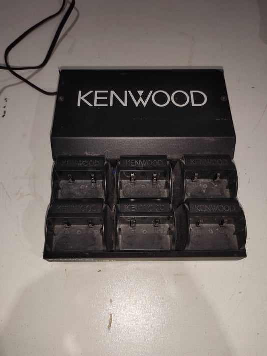 Kenwood 6-Unit 2-Way Radio Charger Adapter - KMB-44K