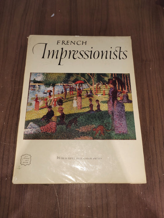 Vintage Rare Collectible - An Abrams Art Book - French Impressionists