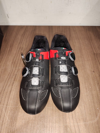 Crono CR-2-17 Nylon Cycling Shoes - Nero Black - Size - 41 (EUR)