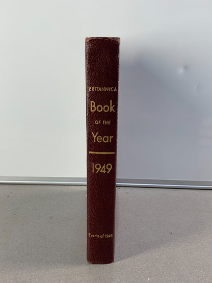 Vintage Encyclopedia Britannica Book Year 1949