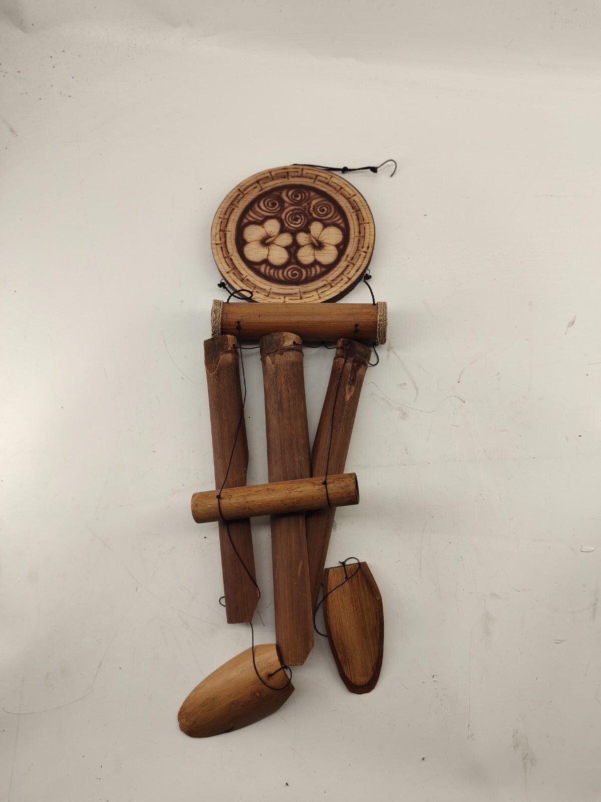 Assorted Carved Harmony Style Bamboo Wind Chimes