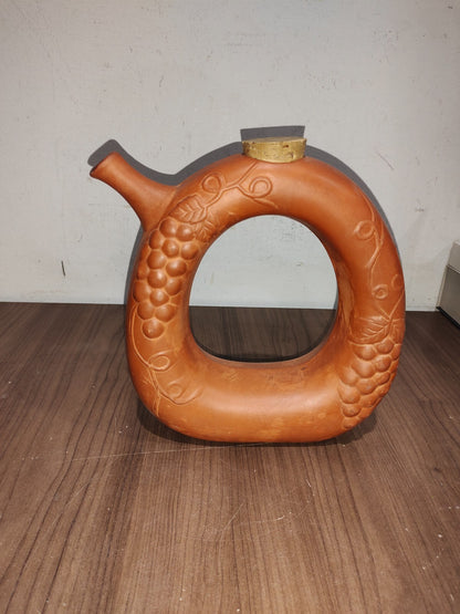 Gourmet TopF Terracotta Wine Server #635