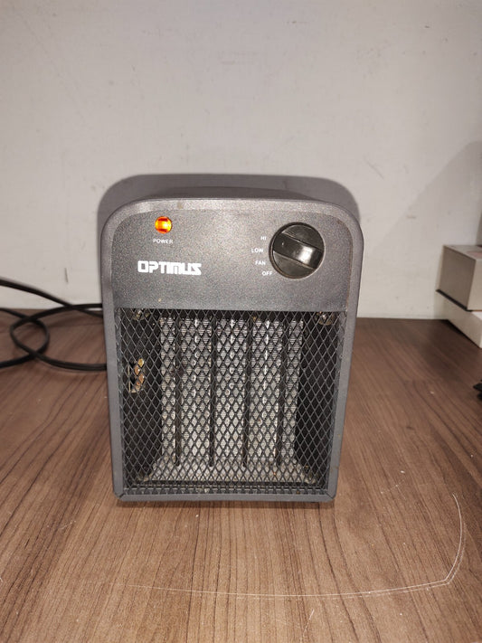 OPTIMUS H-7001 PORTABLE HEATER WITH THERMOSTAT