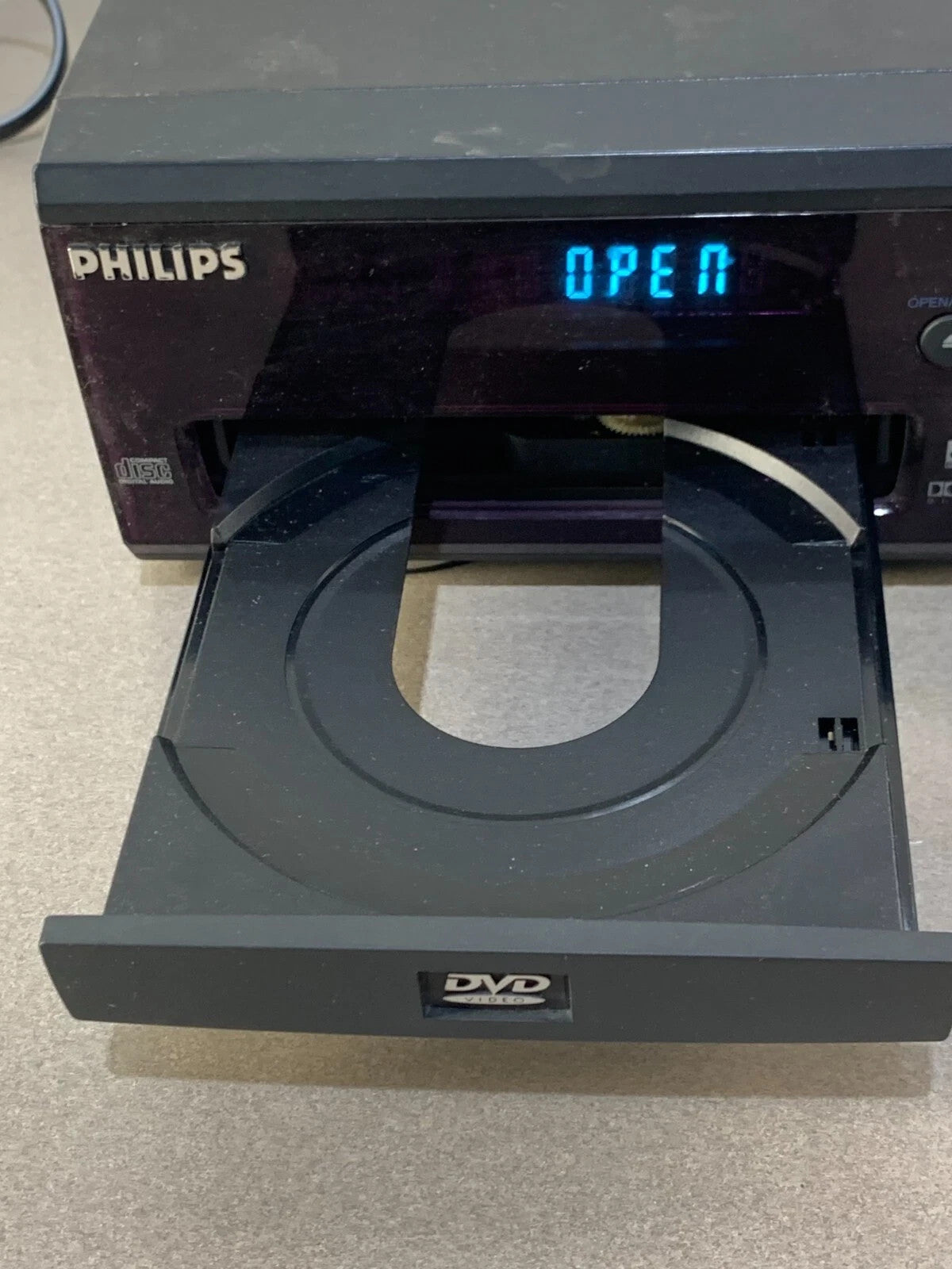 Philips DV900VHS DVD VCR Combo 4 Head Hi-Fi Player