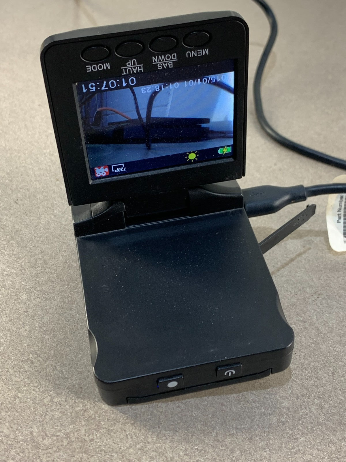 DASH CAM PRO PORTABLE VIDEO RECORDER, Tested.