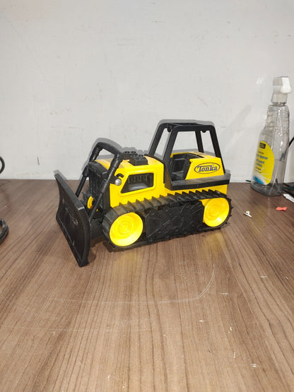 Tonka Steel Bulldozer Vehicle 12", Yellow - T05 - 2012