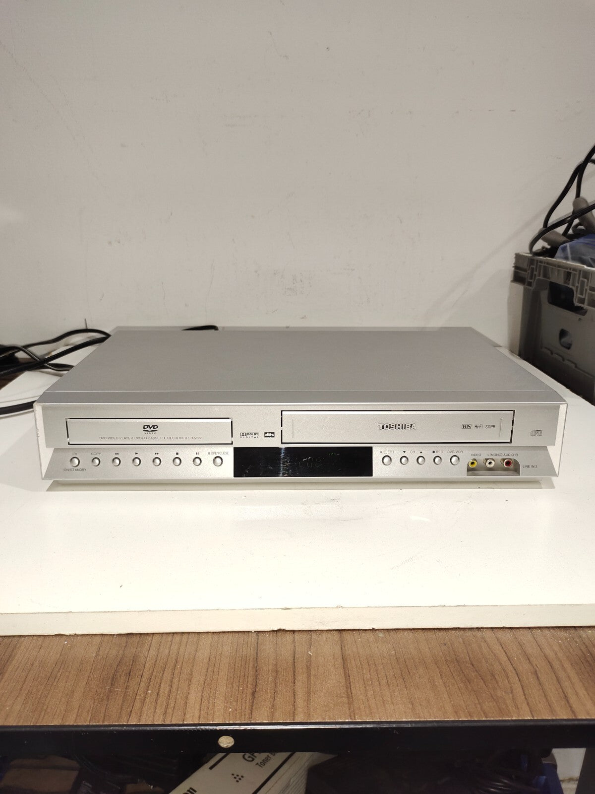 Toshiba SD-V383SC DVD VCR Combo Player VHS Recorder