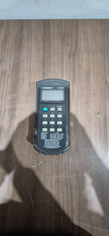 OMEGA HH508 TYPE K J T E S THERMOMETER