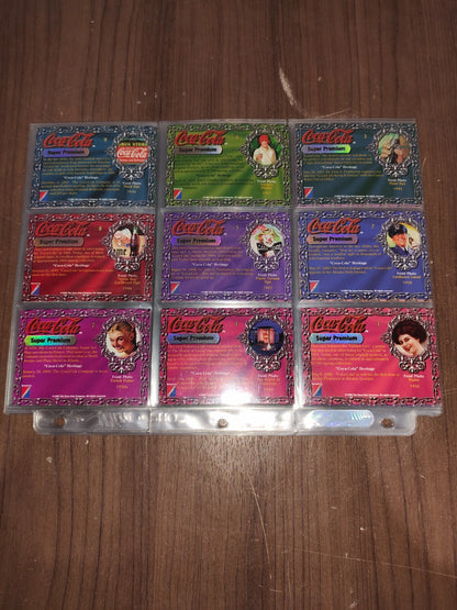 Vintage Collectible Coca-Cola Cards - Super Premium Collection - #1-59 Cards