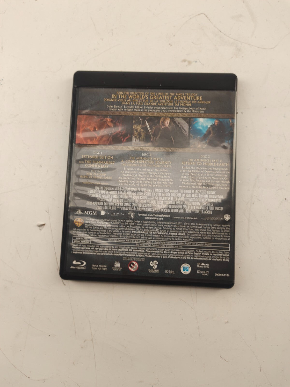 The Hobbit: An Unexpected Journey (Extended Edition) (Blu-ray)